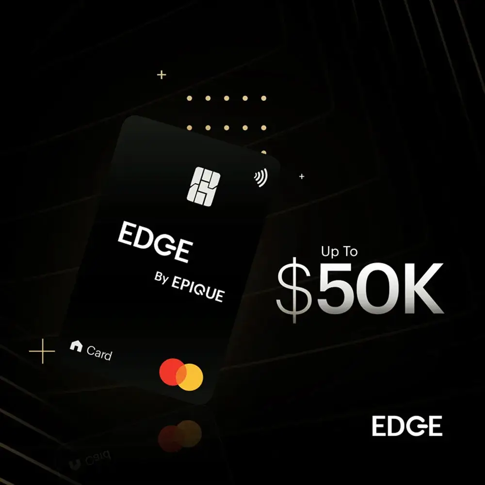 Edge MasterCard product launch and branding project for Epique Realtys__image