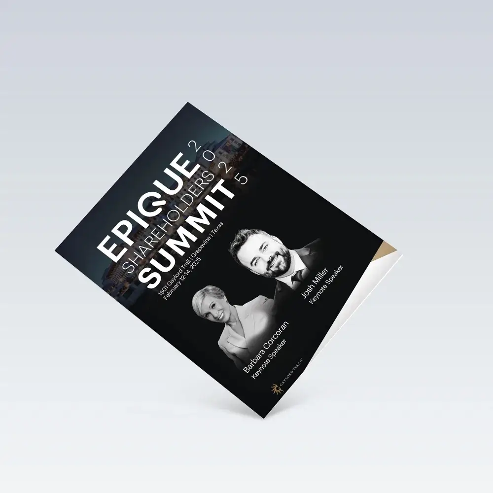 Gaylord Texan event marketing project featuring Barbara Corcoran and Josh Miller