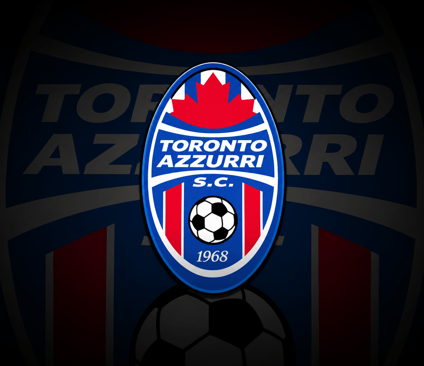 Azzurri soccer club logo for Toronto Azzurri SC case study trailer project