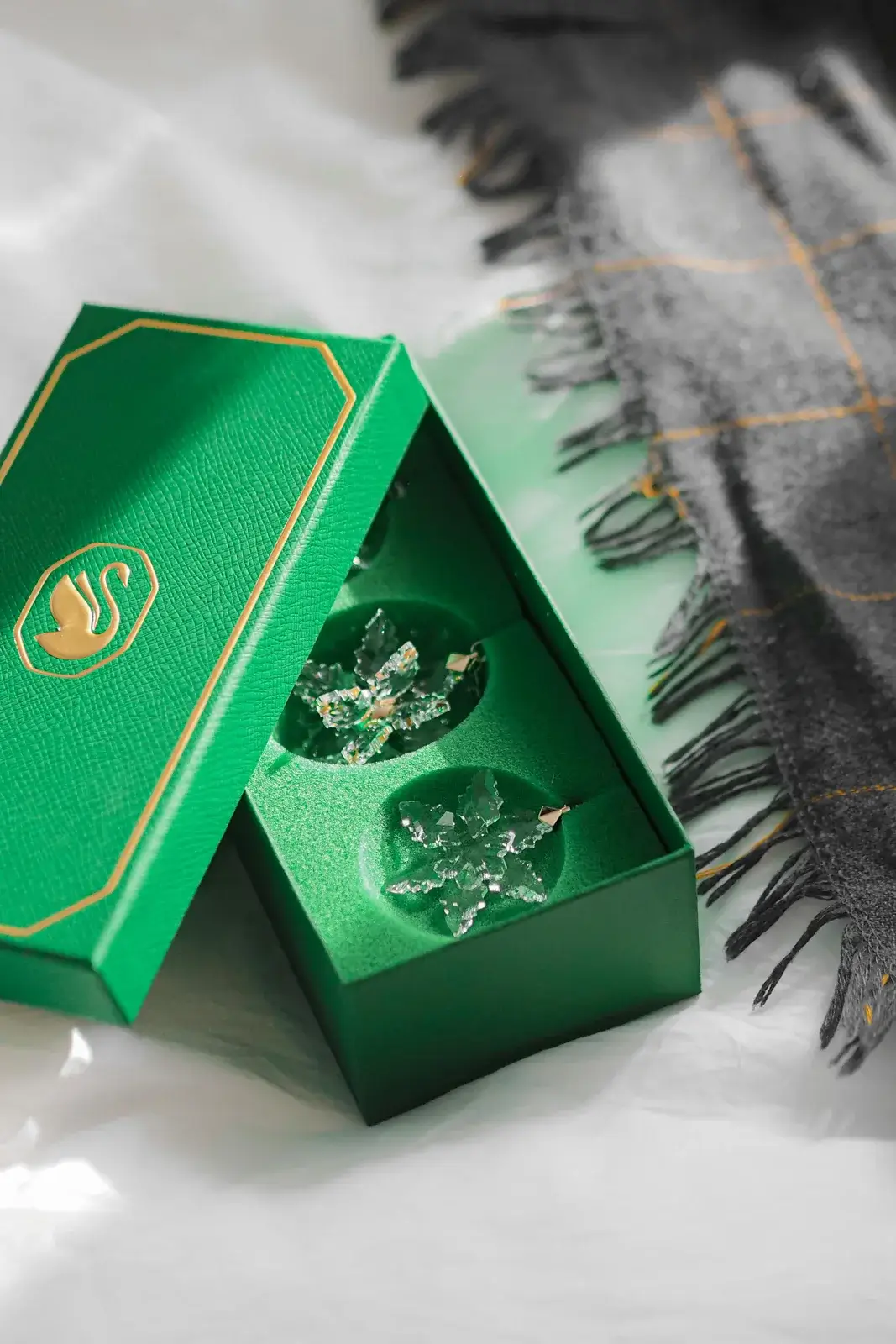 Luxury gift packaging with tactile textures and premium visual appeal